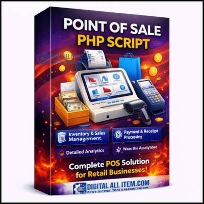 Point of Sale (POS) Software PHP Script – Inventory & Billing System
