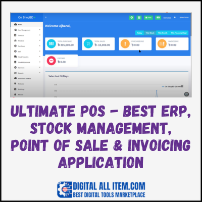 Point of Sale (POS) Software PHP Script – Inventory & Billing System