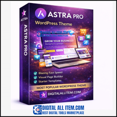 Astra Pro WordPress Theme – Fast Multipurpose WooCommerce & Elementor Theme